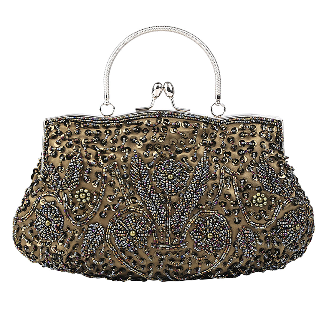 Evening Party Clutch Bag Small Totes Mini Wallets Women's Handbag Exquisite Ladies Beaded Embroidered Wedding Party Handbag - Just The Fly Way