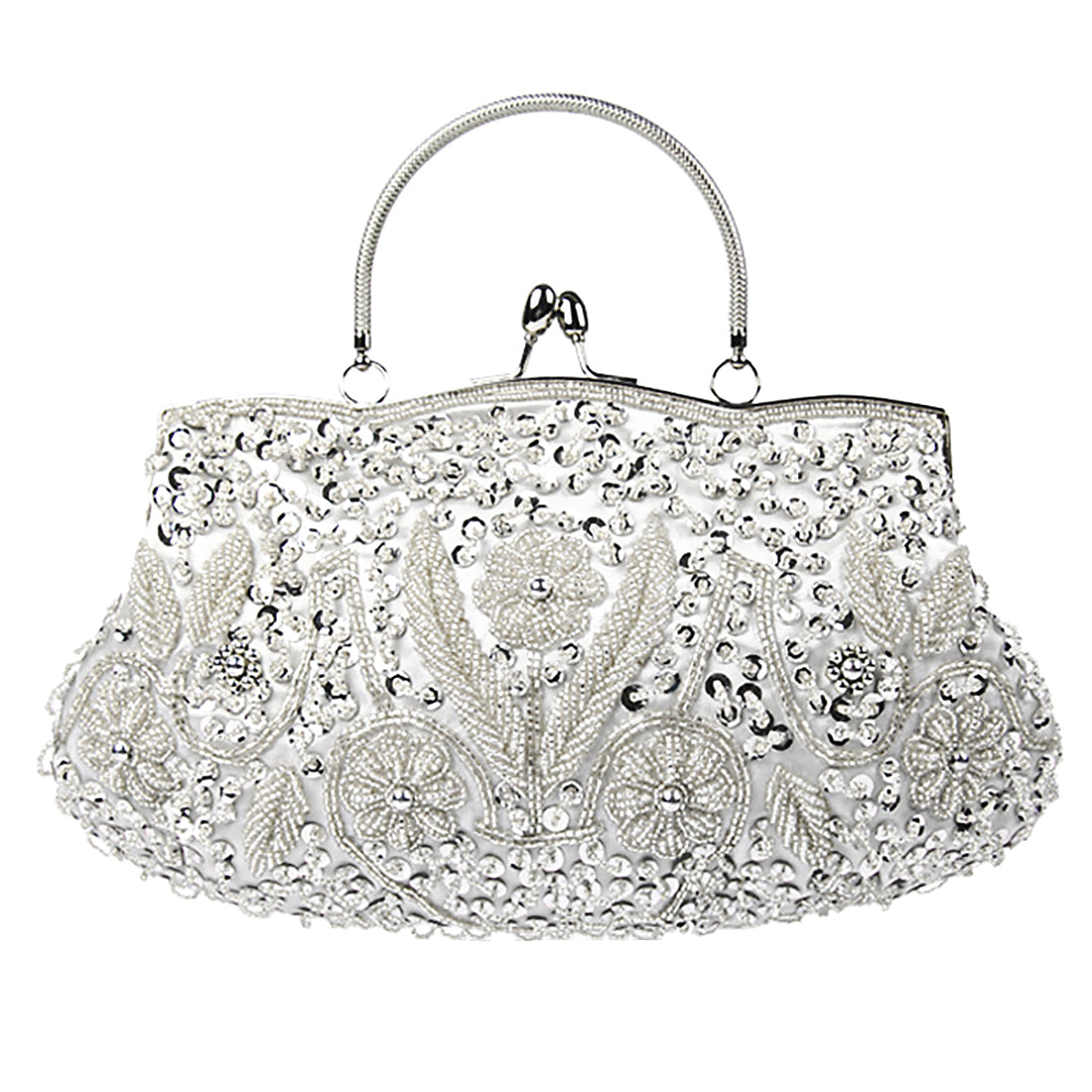 Evening Party Clutch Bag Small Totes Mini Wallets Women's Handbag Exquisite Ladies Beaded Embroidered Wedding Party Handbag - Just The Fly Way
