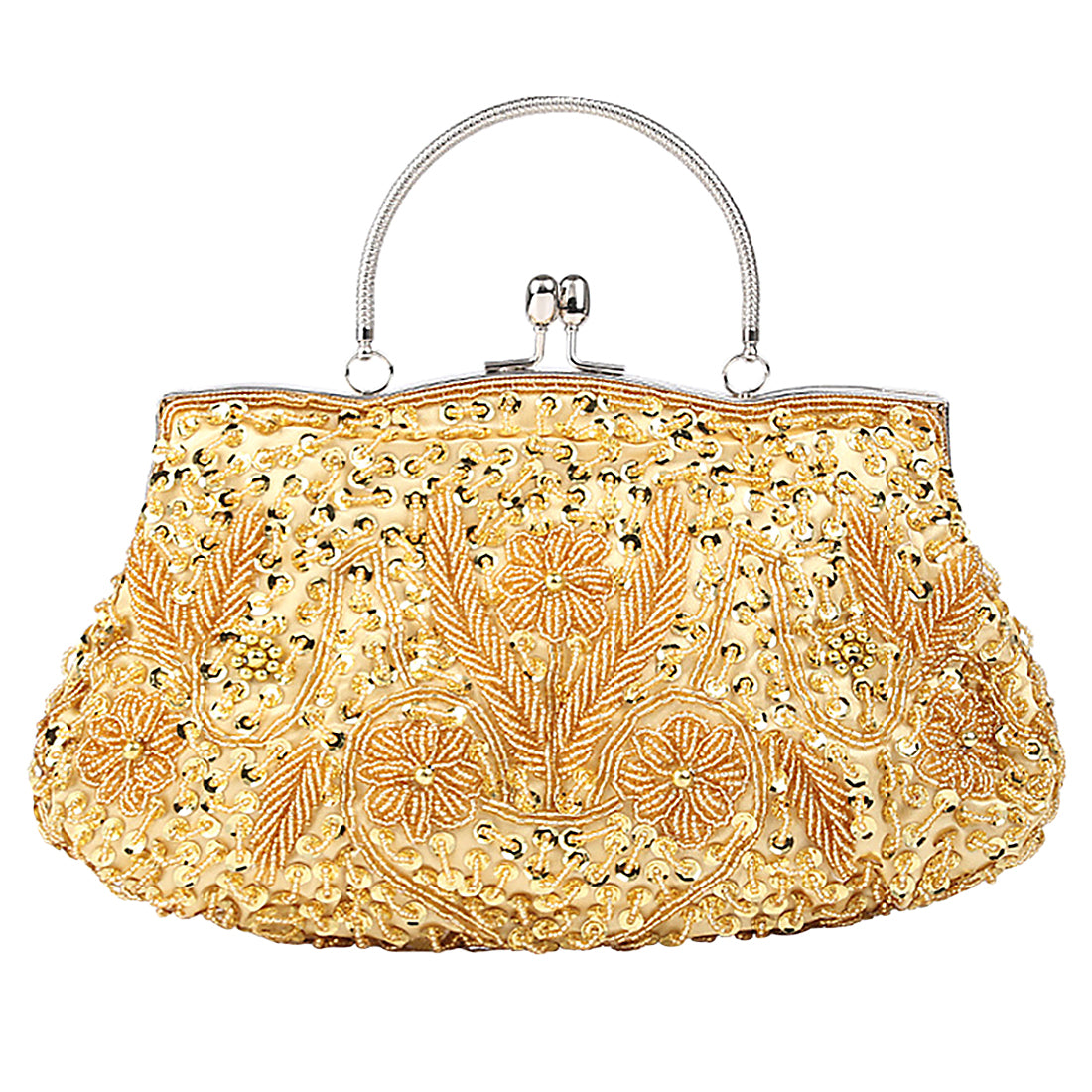 Evening Party Clutch Bag Small Totes Mini Wallets Women's Handbag Exquisite Ladies Beaded Embroidered Wedding Party Handbag - Just The Fly Way