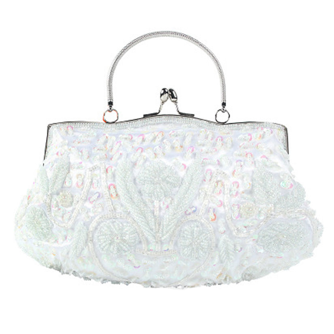 Evening Party Clutch Bag Small Totes Mini Wallets Women's Handbag Exquisite Ladies Beaded Embroidered Wedding Party Handbag - Just The Fly Way