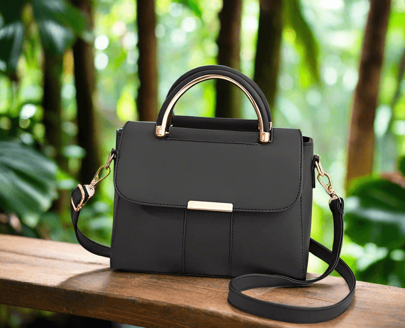 Cute and Functional Small Handbag Made With PU Leather, Flap Closure - Just The Fly Way