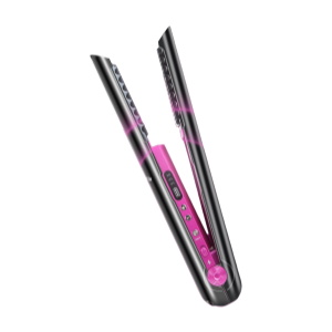 USB Rechargeable Wireless Hair Straightener Curling Iron Styling Tool Tourmaline Ceramic Dry & Wet Use Hair Styler - Just The Fly Way