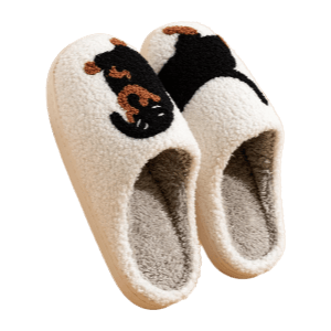 Women's Dachshund Indoor Slippers, Comfortable, Soft, Adorable - Just The Fly Way
