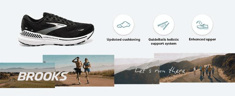 Treat Yourself Like the Queen You are, Darling! Strut Your stuff in Style and Comfort with the Fabulous Brooks Women's Adrenaline GTS 23 Running Shoes - Just The Fly Way