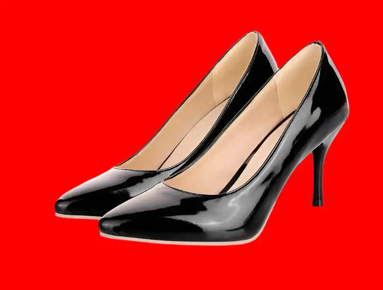 Shop Stylish Handcrafted Ladies Classic Pumps with Pointed Toe – Extended Sizes 34-47 Available! - Just The Fly Way