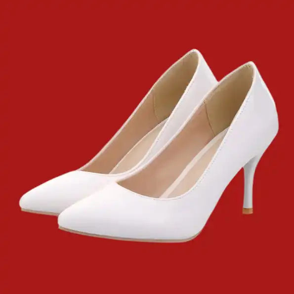 Shop Stylish Handcrafted Ladies Classic Pumps with Pointed Toe – Extended Sizes 34-47 Available! - Just The Fly Way