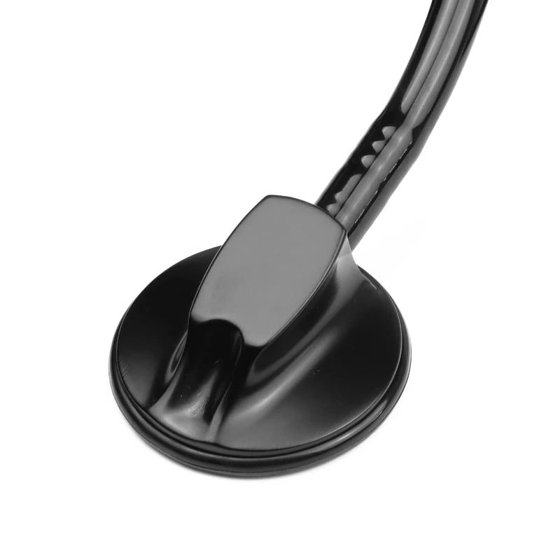 Fashionable, Bold and Beautiful DressAll Black Medical Cardiology Doctor Estetoscopio Professional Medical Heart Stethoscope Nurse Student Medical Equipment Device