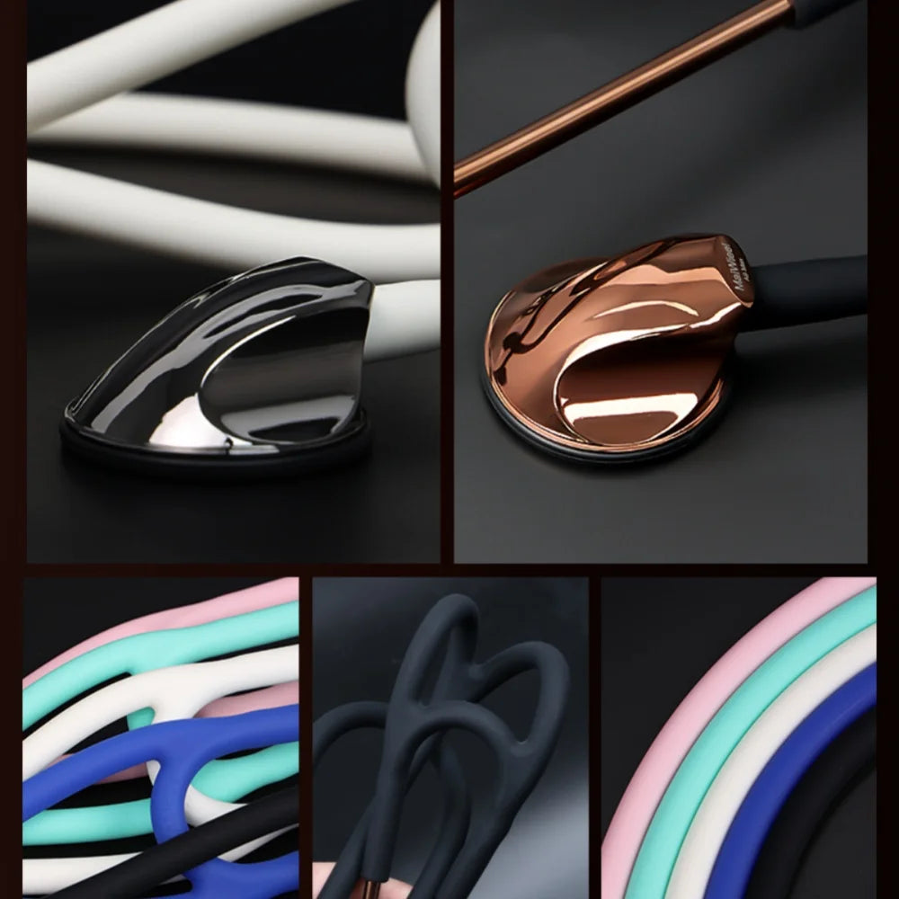 Fashionable, Bold and Beautiful DressCarent Medical Professional Cardiology Stethoscope Diagnostic Stethoscope Master Cardiology Stethoscope For Nurse Health Care