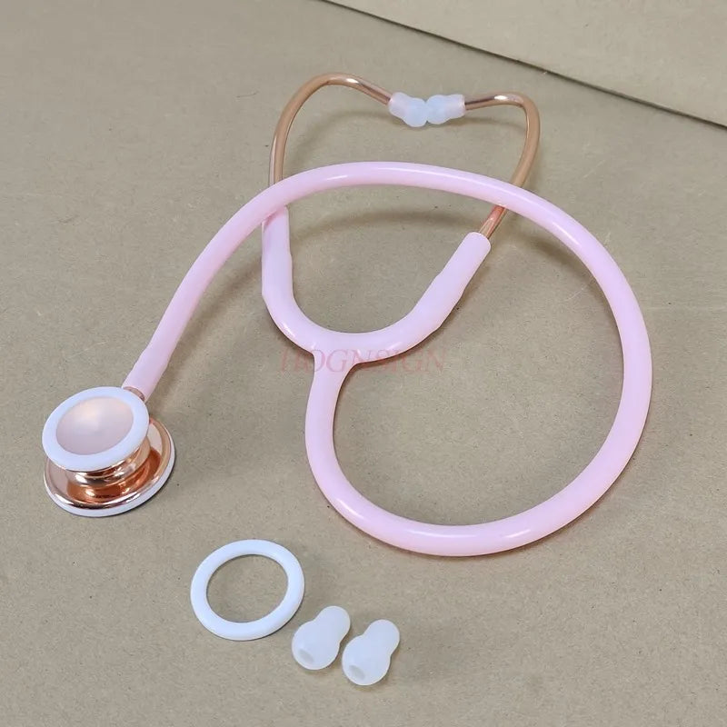 Fashionable, Bold and Beautiful Dressmedical stethoscopes Double Sided Stethoscope Portable Professional Cardiology Stethoscope Medical Equipment Nurse Doctor