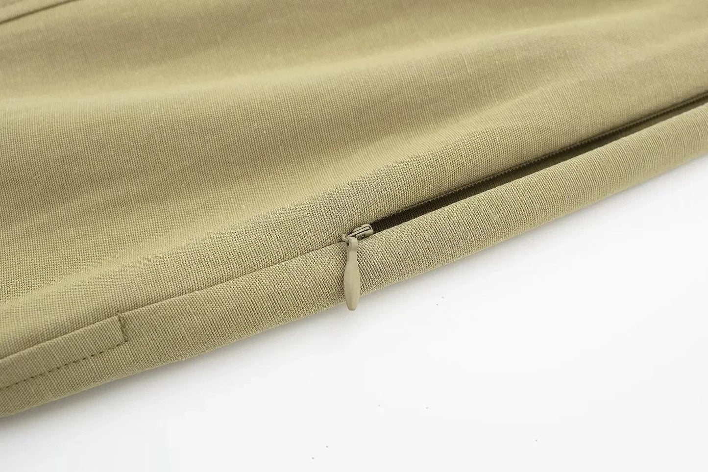 Vest Top and Slim Midi Skirt Set, Side Zipper Closure - Just The Fly Way