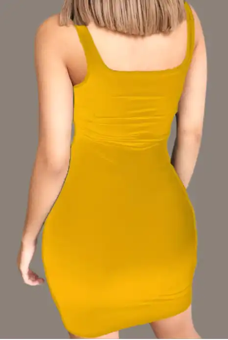 Elegant Bodycon Mini Dress, Solid Colors - Just The Fly Way