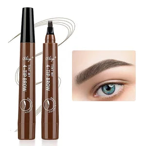 Fashionable, Bold and Beautiful DressFour-pronged eyebrow pencil, four-end, long-lasting, non-smudged, water-resistant, anti-smudged eyebrow pencil