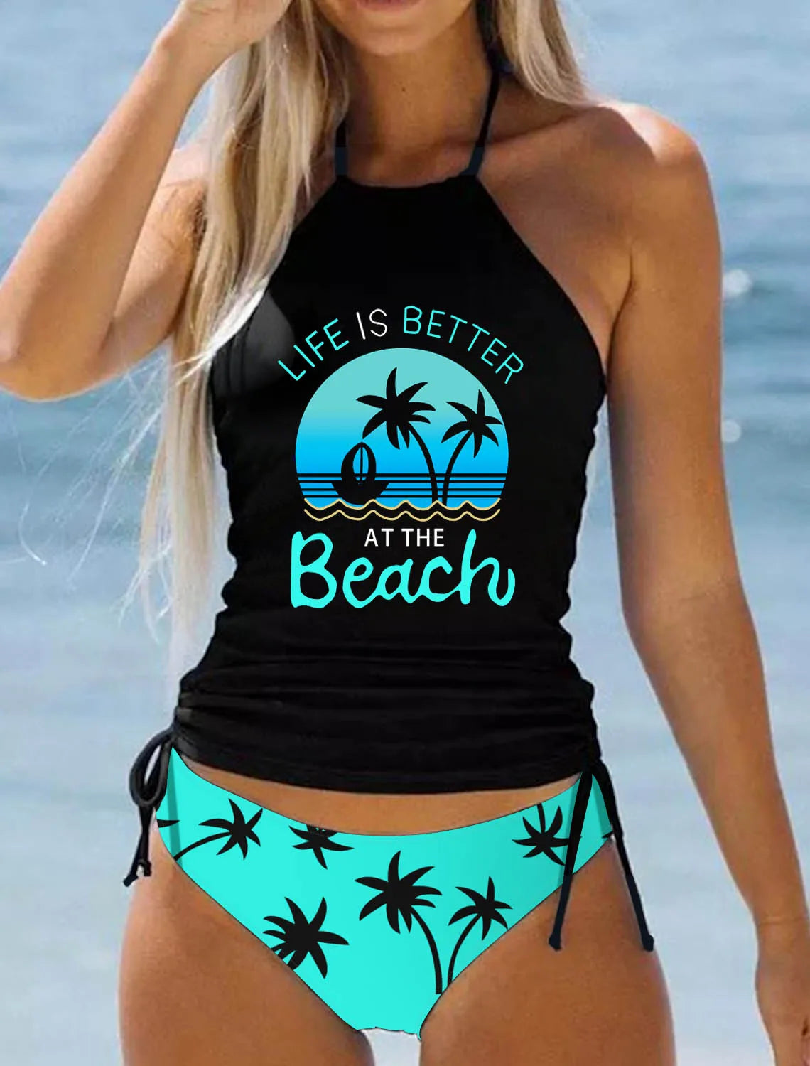 Fashionable, Bold and Beautiful DressNew Ladies Summer Two Piece Swimwear Bikini Set Sizes S-6XL