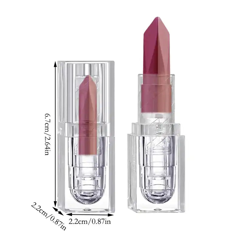 Fashionable, Bold and Beautiful DressMagic Lipstick Temperature Change Lipstick Gloss Moisturizing Durable Waterproof Lip Glaze Lake Rain