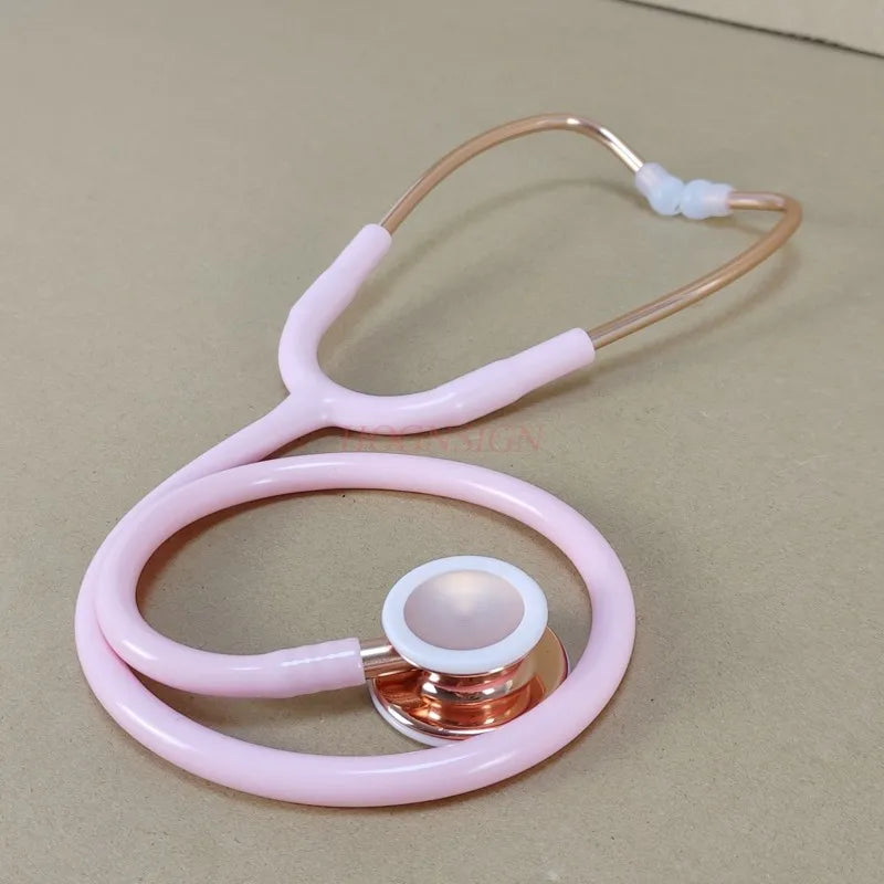 Fashionable, Bold and Beautiful Dressmedical stethoscopes Double Sided Stethoscope Portable Professional Cardiology Stethoscope Medical Equipment Nurse Doctor