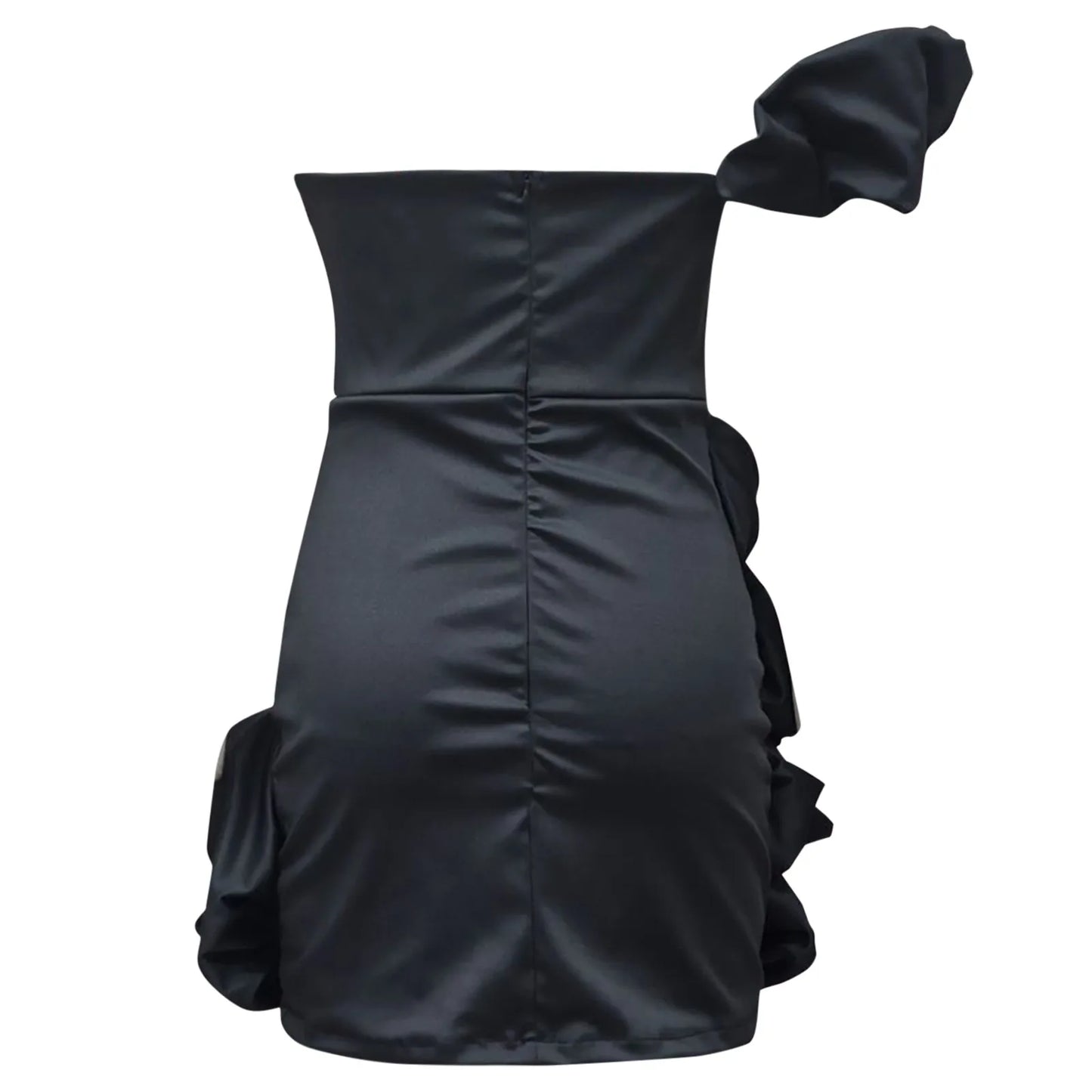 Fashionable, Bold and Beautiful DressWomen Chic Flower Cocktail Dress Alluring One Shoulder Homecoming Dresses For Girls Sexy Body Short Prom Party Vestidos 2025