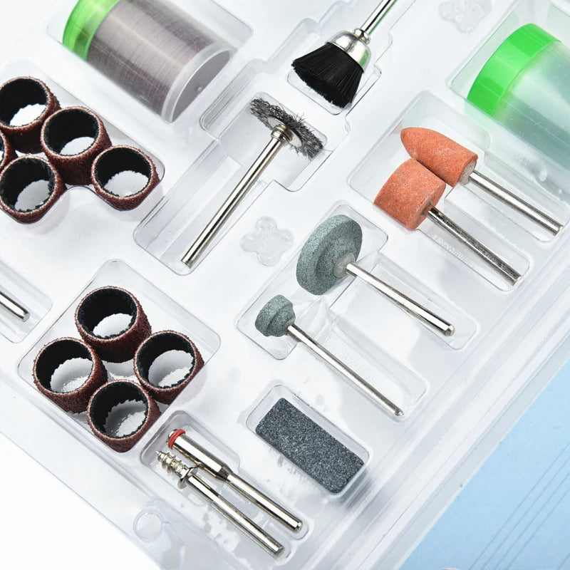 Mini Electric Drill Grinder Rotary ToolsGrinding Polishing Set Glass Polishing Engraving Set Electric Power Tools