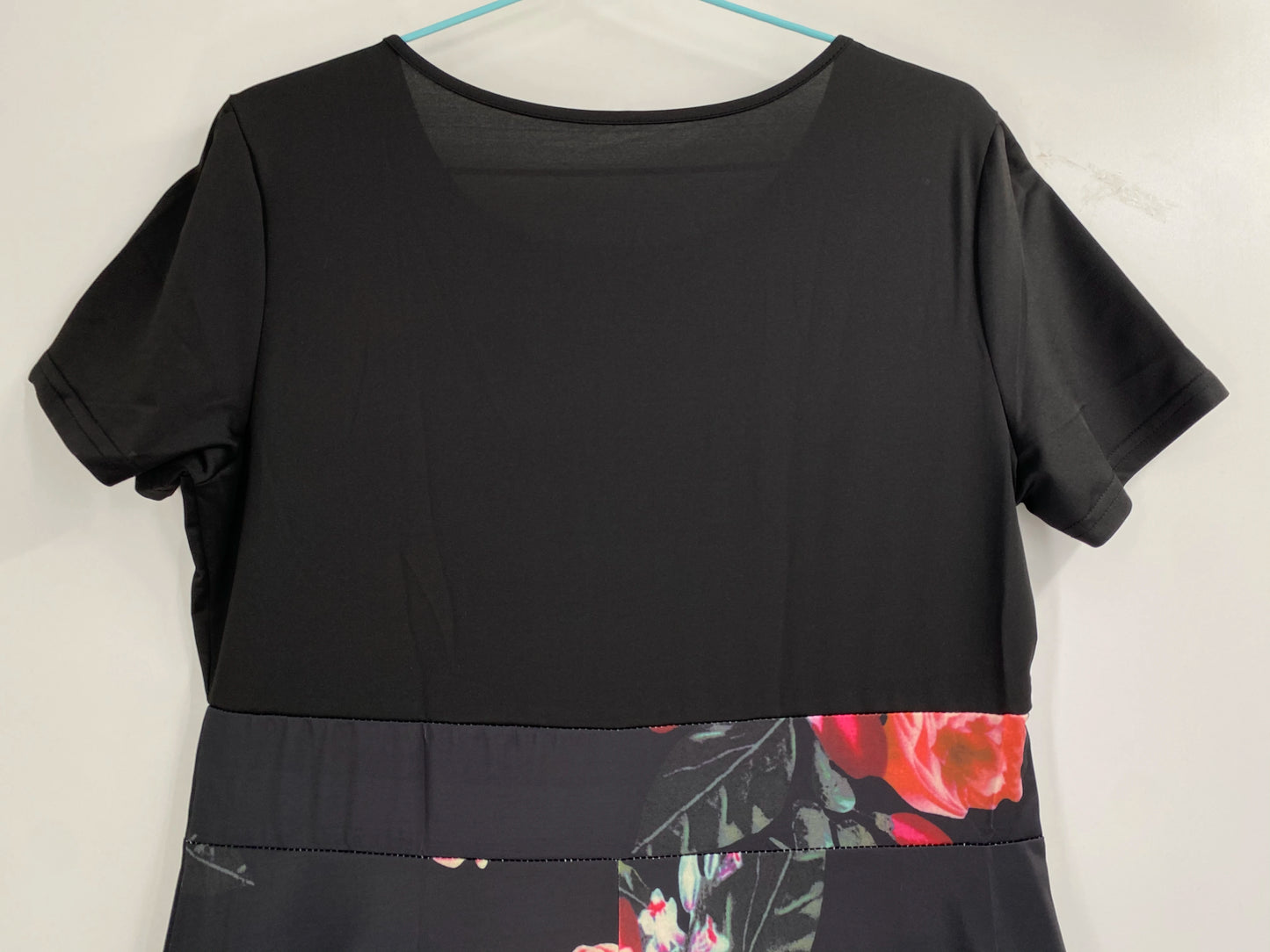 Large Size Polka Dot Print Seam Dress, Dignified And Elegant Slim Round Neck Short-sleeved Vest Dress, Spring And Summer, Women' - Just The Fly Way