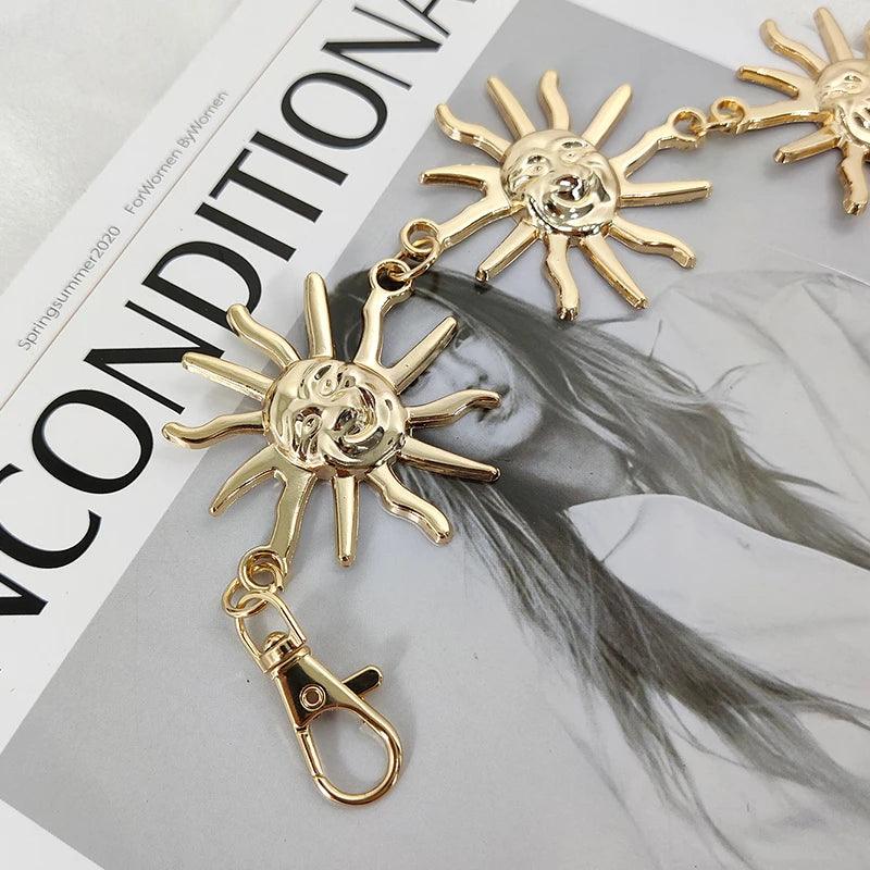 Metal Vintage High Waist Chain Belt for Women - Just The Fly Way