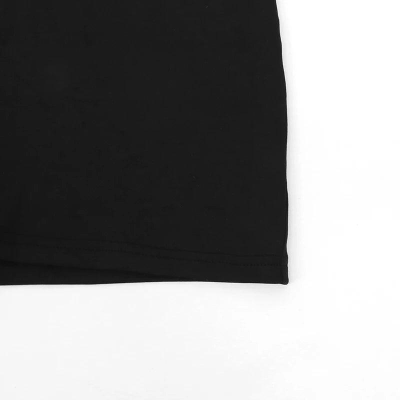 Sleek Halter Black Romper, Sleeveless, Backless - Just The Fly Way