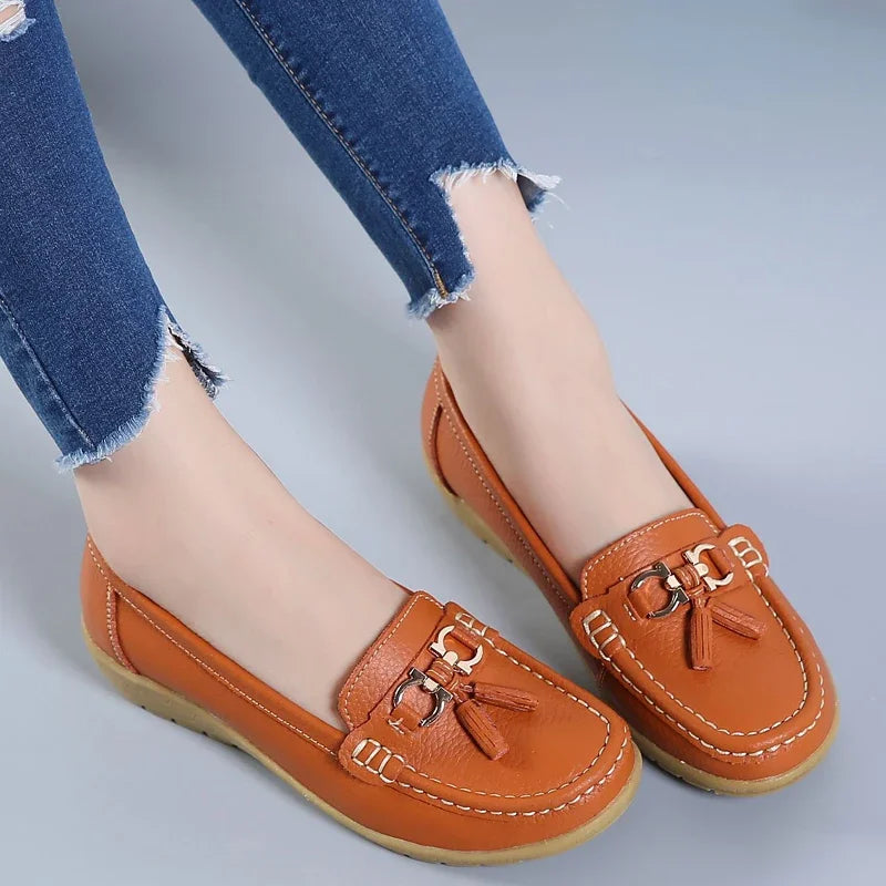 Women Shoes Slip On Loafers For Ballet Flats Women Moccasins Casual Sneakers Zapatos Mujer Flat Shoes For Women Casual Shoes - Just The Fly Way