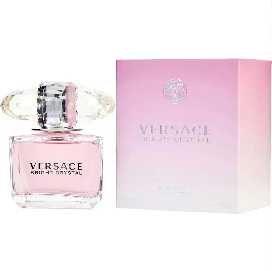 VERSACE BRIGHT CRYSTAL EDT SPARY Versace Crystal Pink Diamonds Crystal Perfume 90ml/200ml - Just The Fly Way