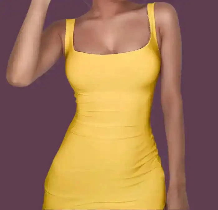 Elegant Bodycon Mini Dress, Solid Colors - Just The Fly Way