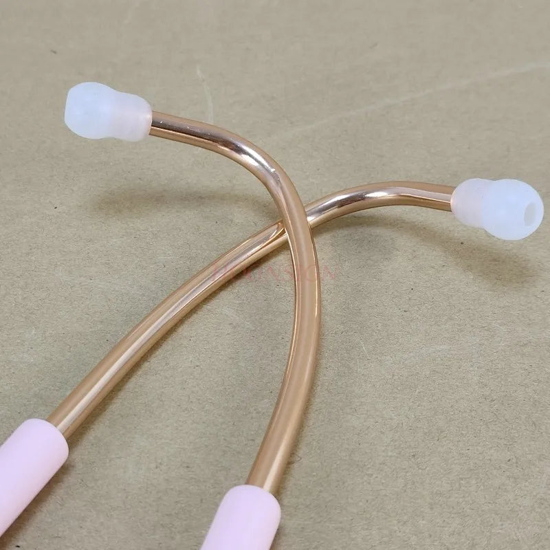 Fashionable, Bold and Beautiful Dressmedical stethoscopes Double Sided Stethoscope Portable Professional Cardiology Stethoscope Medical Equipment Nurse Doctor