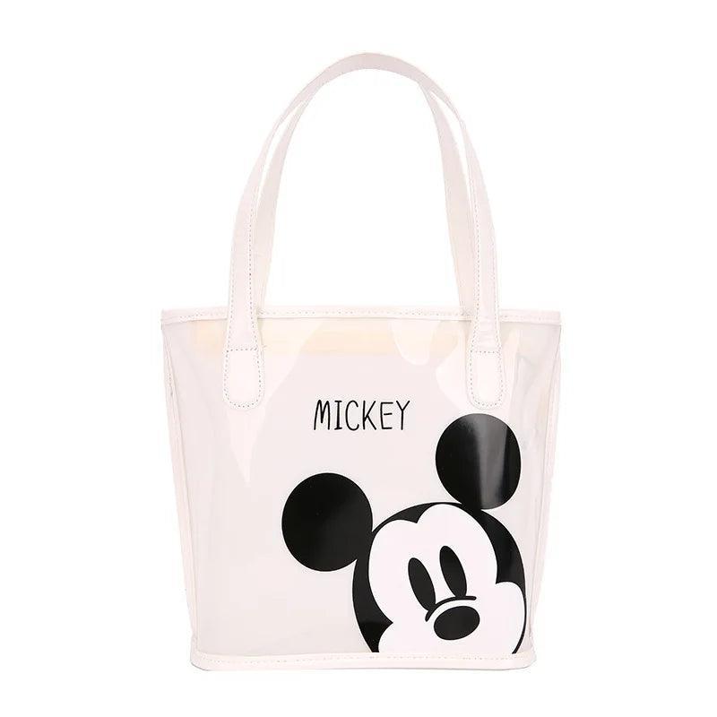 Disney Mickey Fashion Transparent Cartoon Print Bag, Personalized, Shoulder Bag - Just The Fly Way