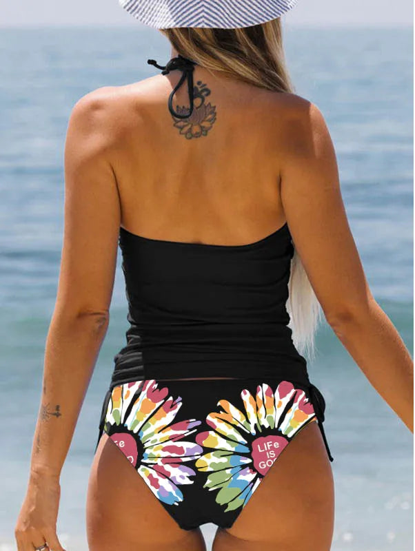 Fashionable, Bold and Beautiful DressNew Ladies Summer Two Piece Swimwear Bikini Set Sizes S-6XL