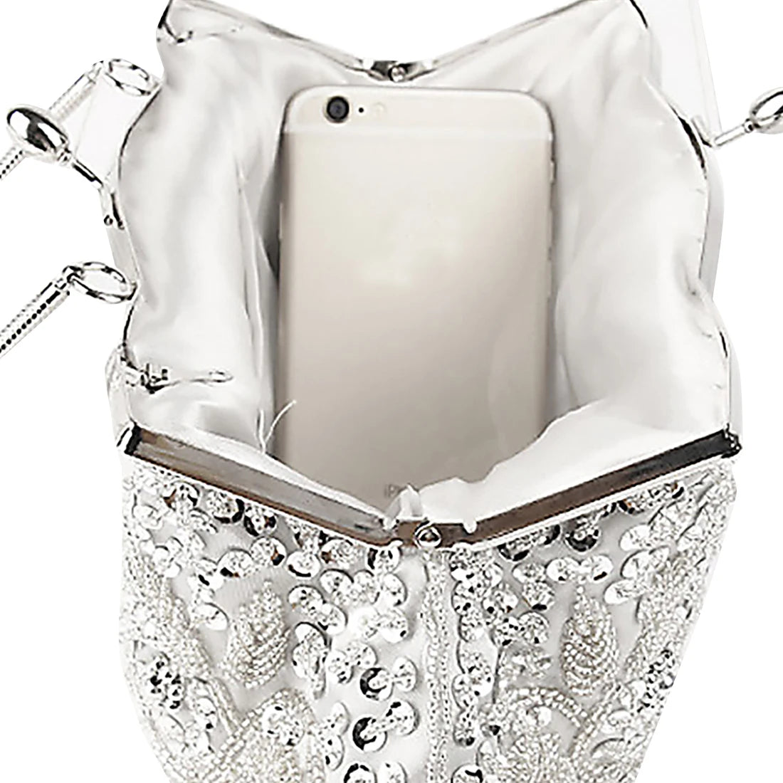 Evening Party Clutch Bag Small Totes Mini Wallets Women's Handbag Exquisite Ladies Beaded Embroidered Wedding Party Handbag - Just The Fly Way