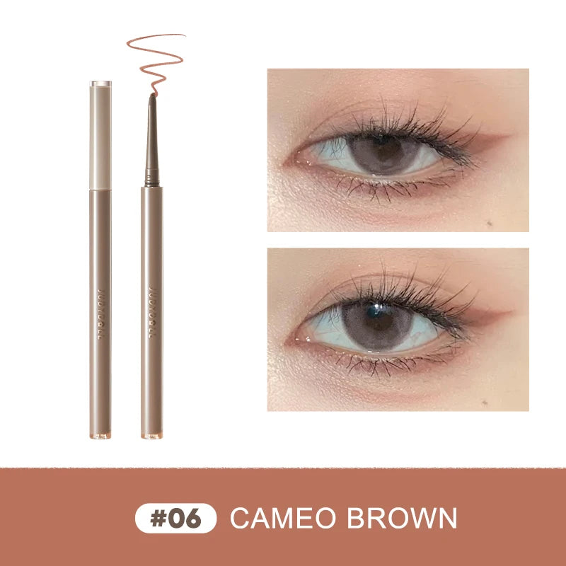 Fashionable, Bold and Beautiful DressJudydoll Knife-Cut Gel Eyeliner Pencil – Precise Triangle Detailing, Smooth & Beginner-Friendly