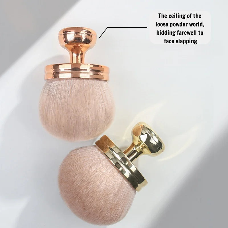 Fashionable, Bold and Beautiful DressExtra Large Mushroom-Head Makeup Brush,Soft Fiber Bristles/Multipurpose,for Makeup Setting/Nail Art/Self Tanner,Essential Beauty