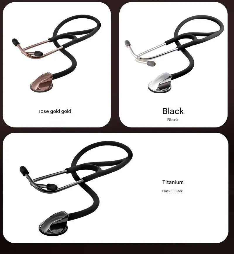 Fashionable, Bold and Beautiful DressCarent Medical Professional Cardiology Stethoscope Diagnostic Stethoscope Master Cardiology Stethoscope For Nurse Health Care