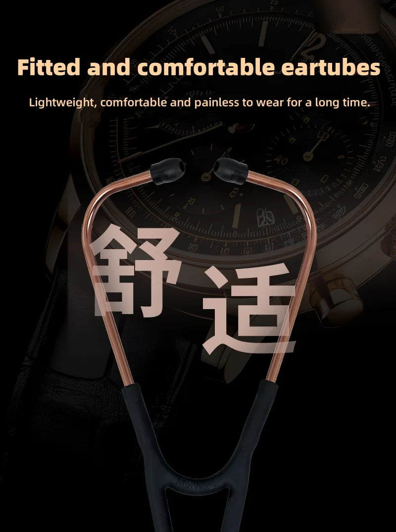 Fashionable, Bold and Beautiful DressCarent Medical Professional Cardiology Stethoscope Diagnostic Stethoscope Master Cardiology Stethoscope For Nurse Health Care
