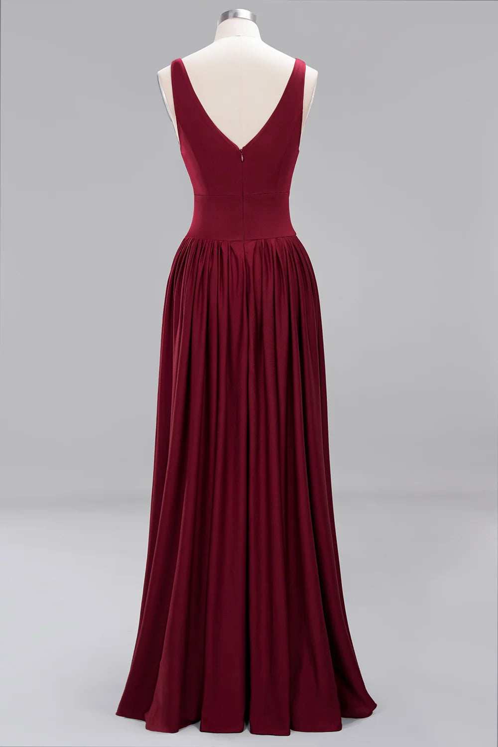 9 Colors Bridesmaid Dress Women 2023 Sister Group Dress Sexy Split V Neck Backless Sleeveless Formal Wedding Evening Party Gowns