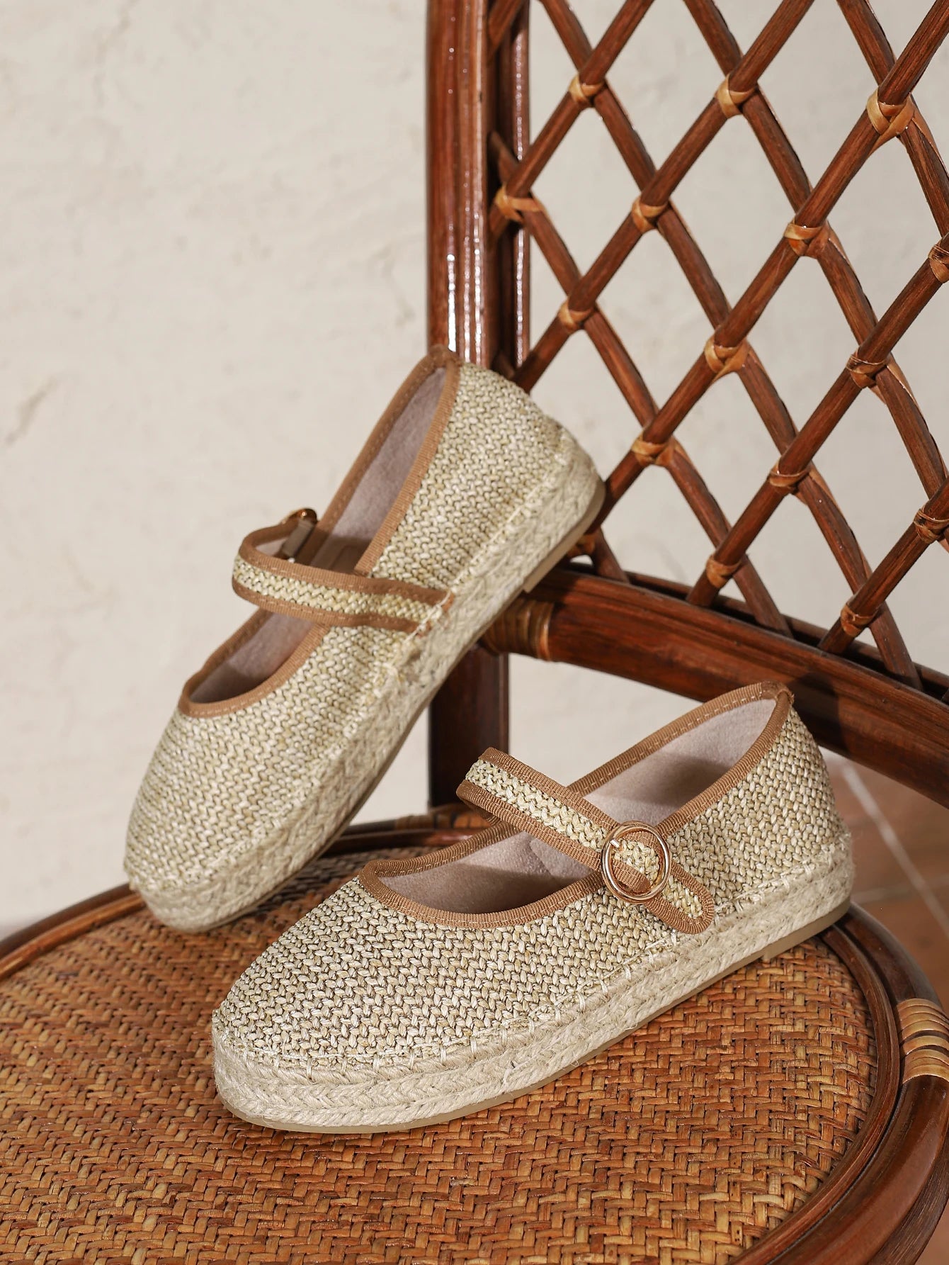 Women's DEMURE Hook and Loop Mary Jane Shoes - Cushioned Footbed, Summer-Ready Design, Textured Upper - Just The Fly Way