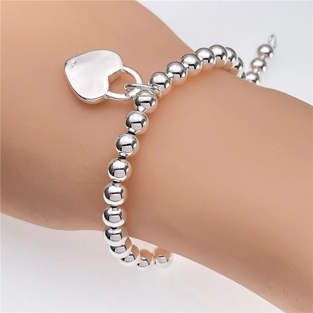 Shine On Sterling Silver Chain Bracelet for Men & Women - Perfect for Parties, Gifts & Weddings - Just The Fly Way