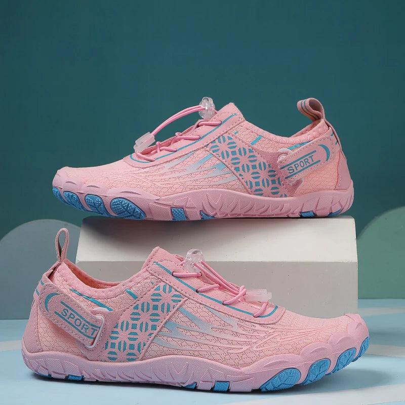 Aqua Shoes, Women's Barefoot Shoes, Knit Sneaker - Just The Fly Way