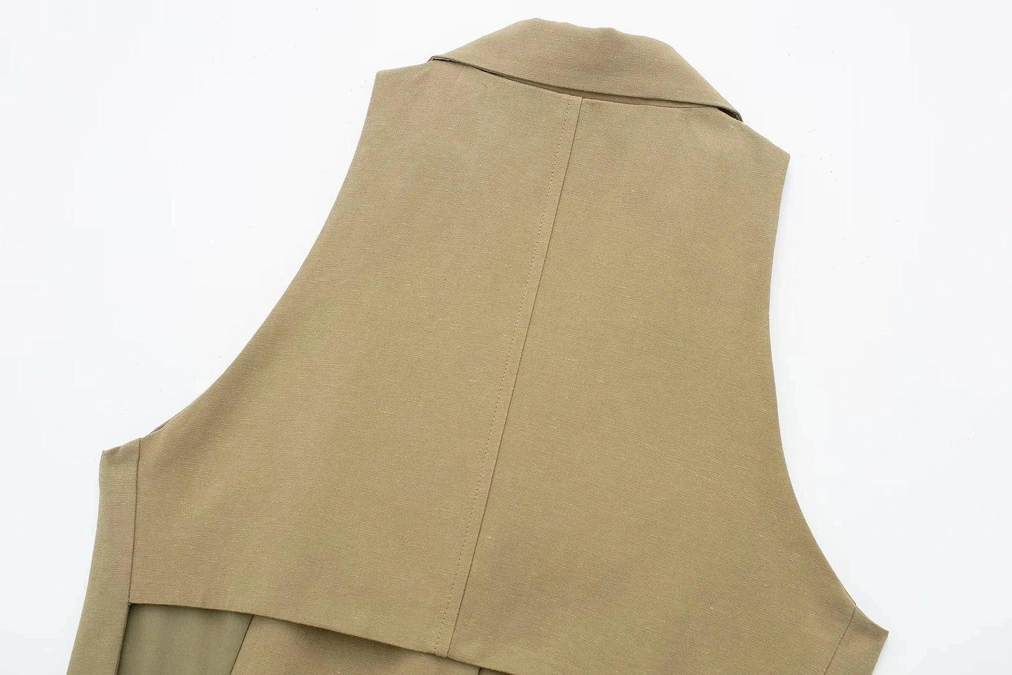 Vest Top and Slim Midi Skirt Set, Side Zipper Closure - Just The Fly Way