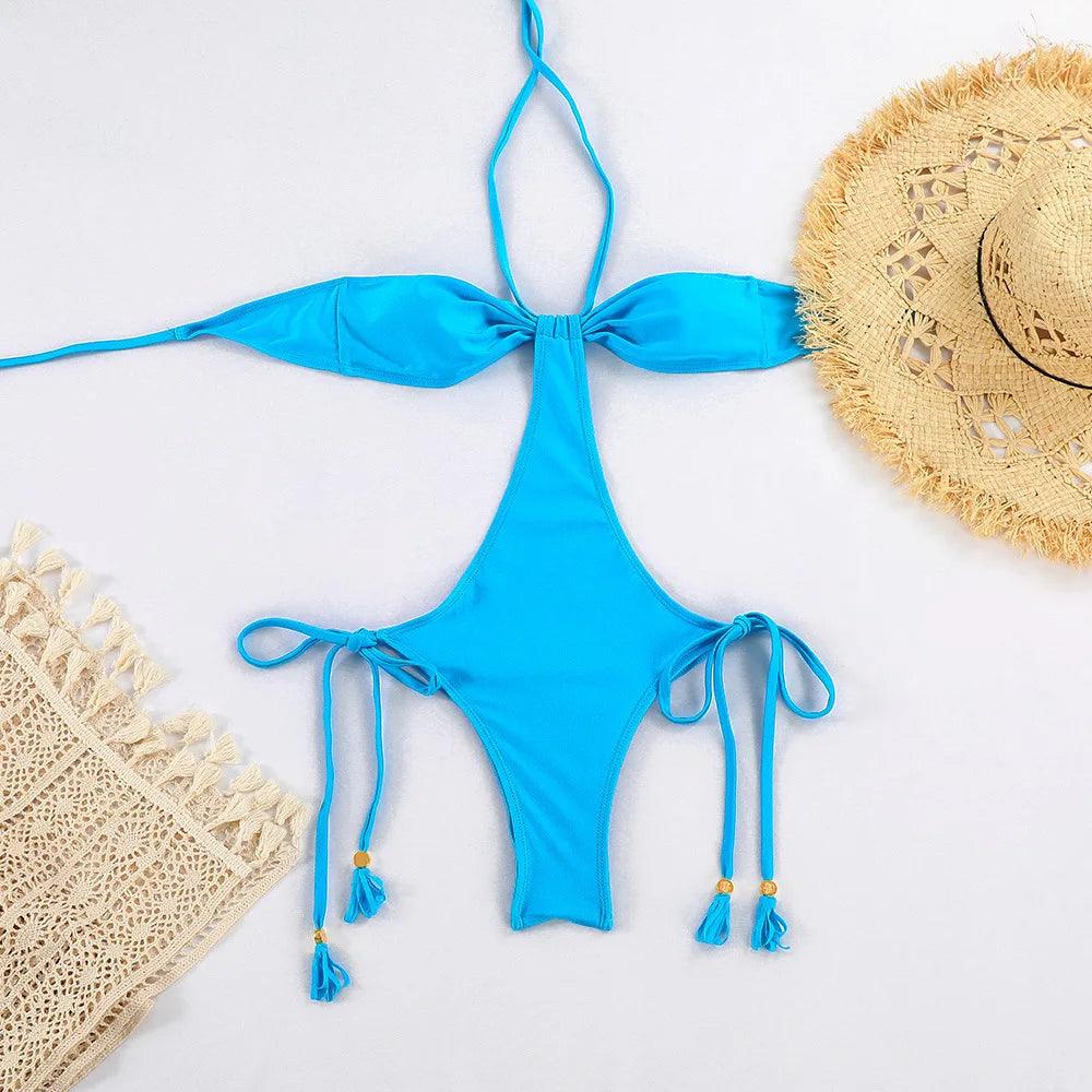 Bikini Set: Women's Floral Print, Brazilian, Swimsuit. Perfect For The Beach! - Just The Fly Way