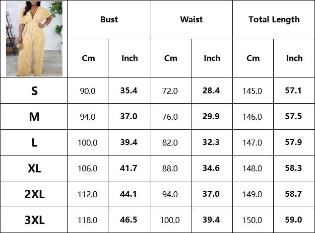 Elegant V-neck Solid Color Fashion Pleated Wide leg Jumpsuit, Pants Romper - Just The Fly Way