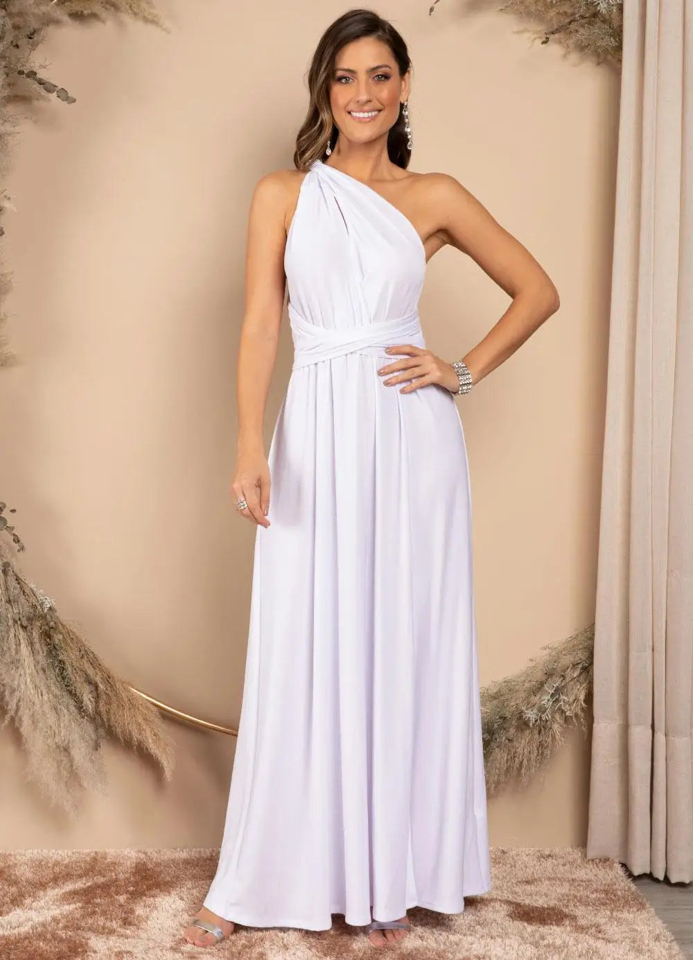 Fashionable, Bold and Beautiful DressWomen's Fashion V-neck Sleeveless Ankle-Length Slim Fit Bohemian Style Summer Maxi Dress