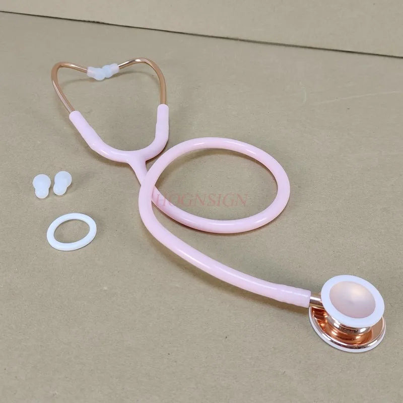 Fashionable, Bold and Beautiful Dressmedical stethoscopes Double Sided Stethoscope Portable Professional Cardiology Stethoscope Medical Equipment Nurse Doctor