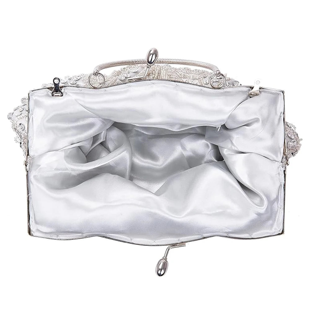 Fashion Retro Women Evening Bags Beaded Ladies Clutch Purse Shoulder Chain Wedding Party Women's Handbag Purses and Handbags - Just The Fly Way