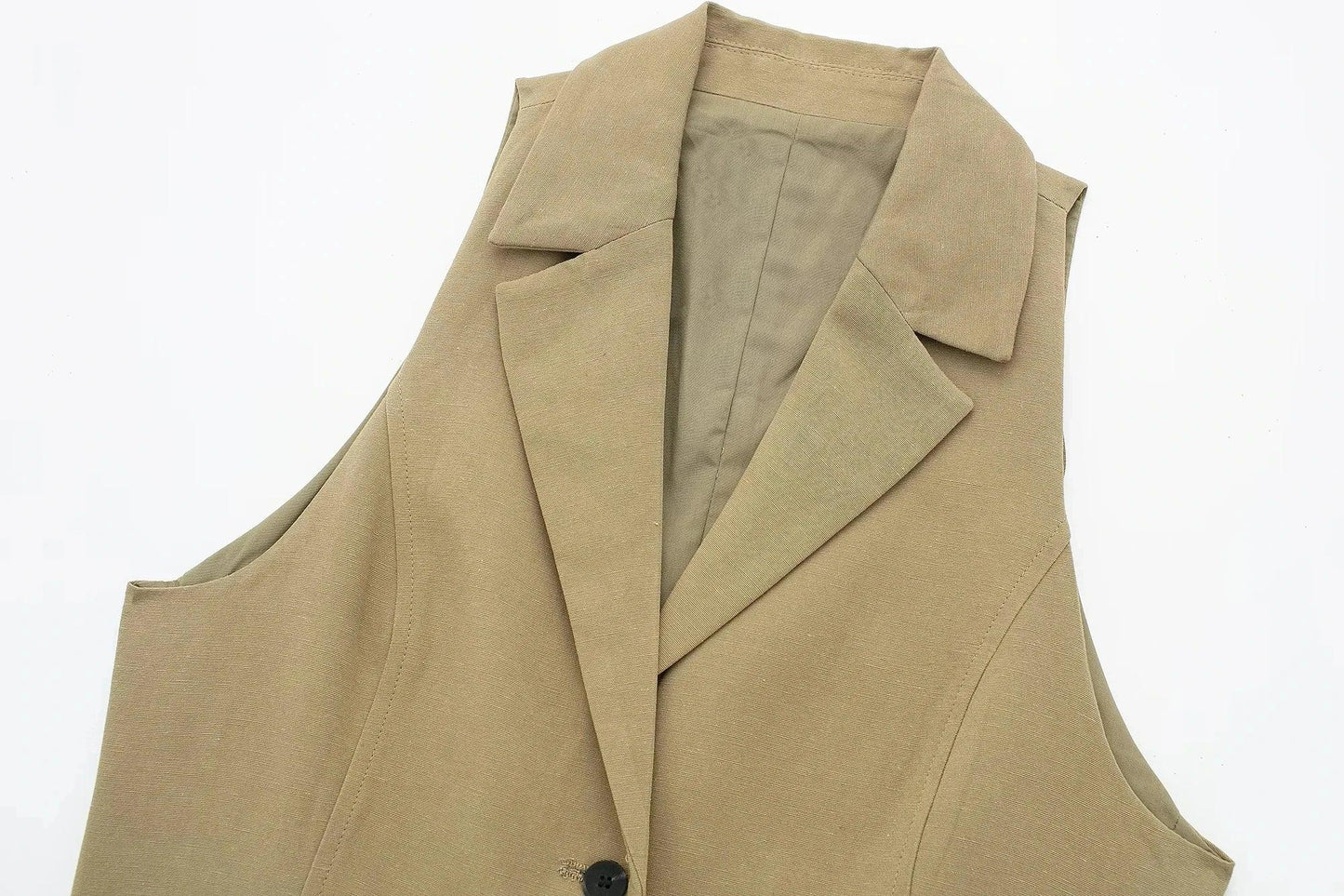 Vest Top and Slim Midi Skirt Set, Side Zipper Closure - Just The Fly Way