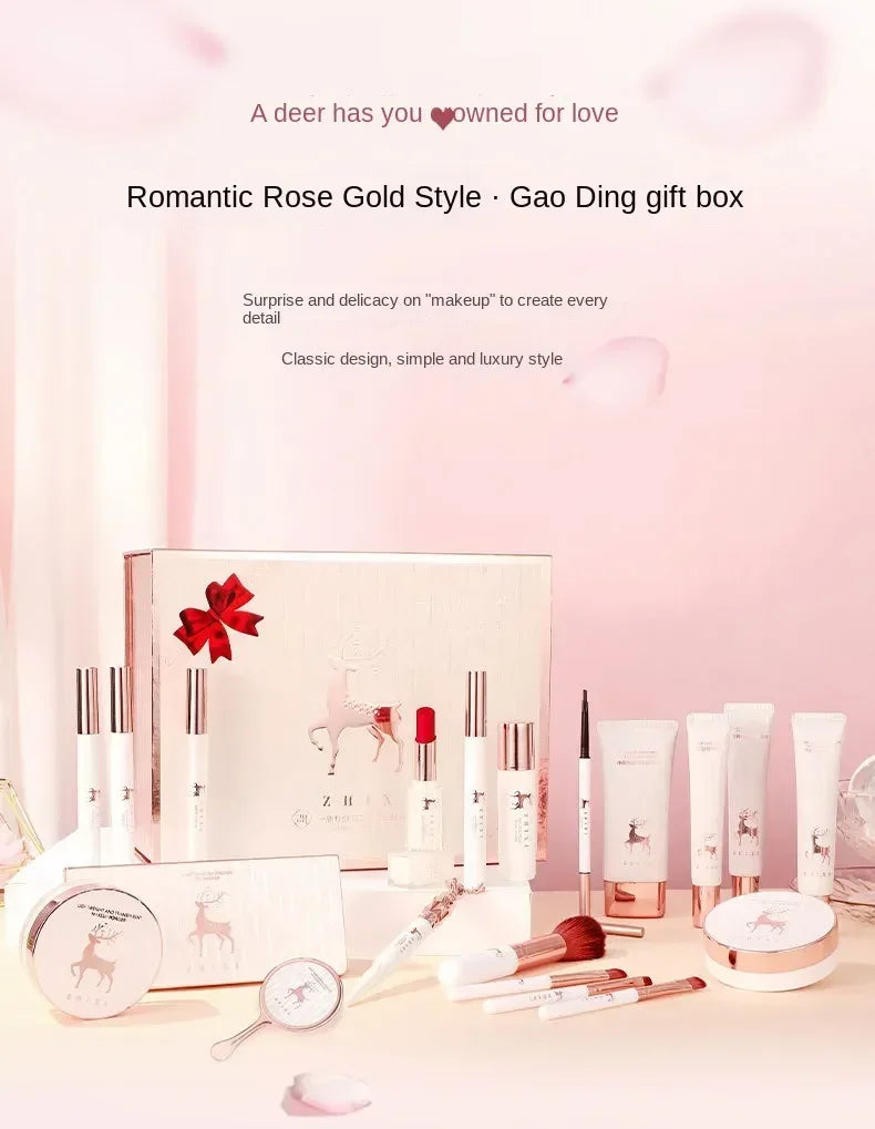 Fashionable, Bold and Beautiful Dress20 Pcs Makeup Set Box Full Mystery Box Lipstick Eyeshadow Set Skincare Products Cosmetics For Women Christmas Gifts Wholesale