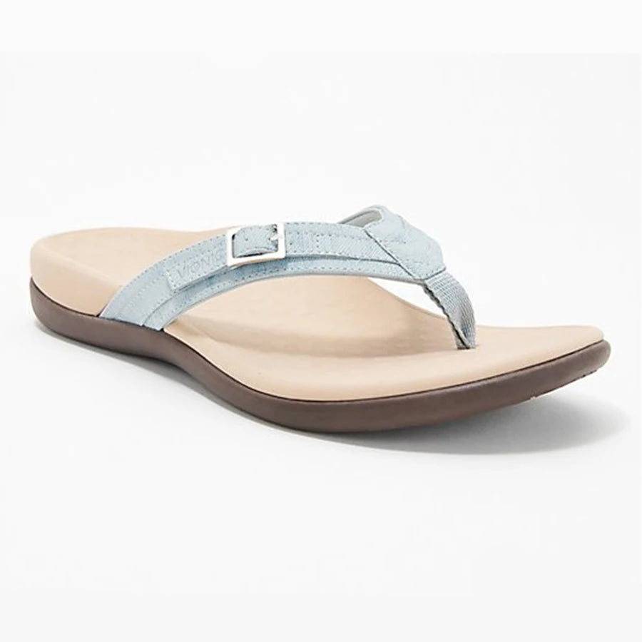 Secret Dig Women Sandals Arch Support Flip Flops for Plantar Fasciitis Comfort Summer Sandals Flat Bottomed Casual Flip Flops - Just The Fly Way