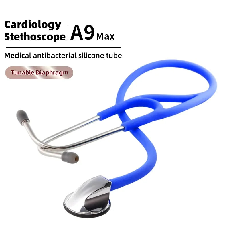 Fashionable, Bold and Beautiful DressCarent Medical Professional Cardiology Stethoscope Diagnostic Stethoscope Master Cardiology Stethoscope For Nurse Health Care