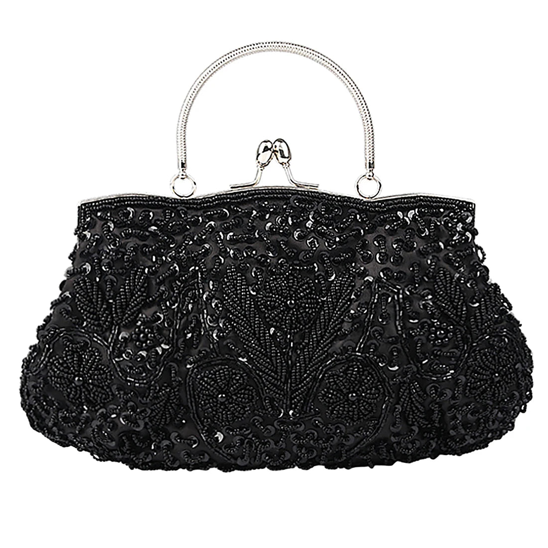 Evening Party Clutch Bag Small Totes Mini Wallets Women's Handbag Exquisite Ladies Beaded Embroidered Wedding Party Handbag - Just The Fly Way